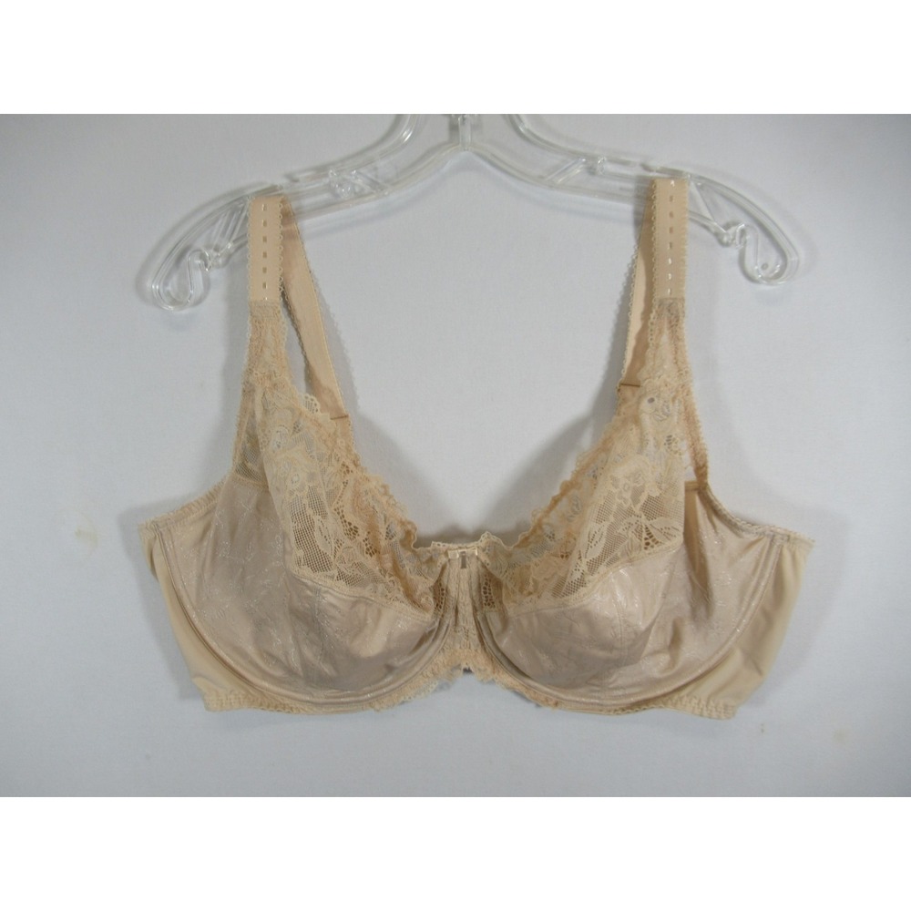 Delimira Minimizer Bra 46G Beige Underwire Unlined W578